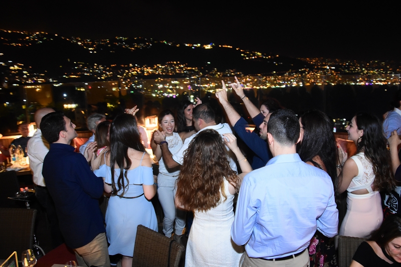 Jounieh Fireworks Show from Burj on Bay Hotel